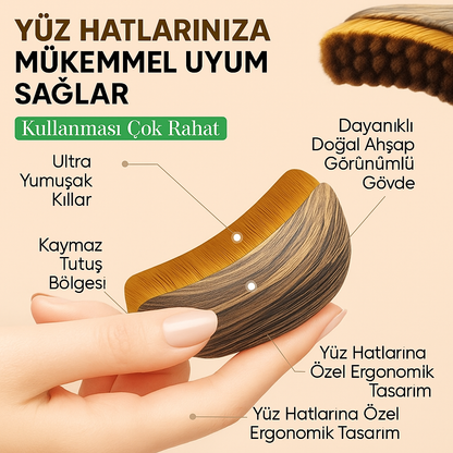 AuraWood Yüz Fırçası